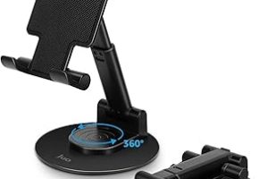 Juo Katlanabilir 360 Derece Dönen Masaüstü Telefon Standı Siyah — %30 İndirim | Amazon TR Fırsatı