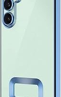 Zore Galaxy ile uyumlu S24 FE Kılıf Kamera Korumalı Logo Gösteren Zore Omega Kapak Sierra Mavi — %30 İndirim | Amazon TR Fırsatı