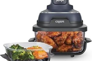 Ninja CRISPi 4-in-1 Taşınabilir Cam Hazneli Pişirme Sistemi – Blue FN101EUGY — %23 İndirim | Amazon TR Fırsatı