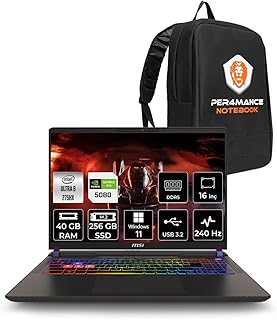 MSI Vector 16 HX AI Ultra 9 275HX 40GB 256GB SSD RTX5080/16GB 175W 16'' WQXGA W11H Gaming Laptop