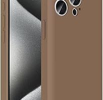 Zore Apple ile uyumlu iPhone 15 Pro Kılıf Kamera Korumalı Kartlık Hazneli Zore Vitra Kapak Kahverengi — %25 İndirim | Amazon TR Fırsatı