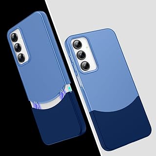 Zore Galaxy ile uyumlu A35 Kılıf Mıknatıslı Zore Duble Kapak Lacivert