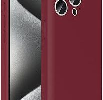 Zore Apple ile uyumlu iPhone 15 Pro Kılıf Kamera Korumalı Kartlık Hazneli Zore Vitra Kapak Mürdüm — %30 İndirim | Amazon TR Fırsatı