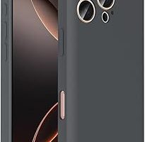 Zore Apple ile uyumlu iPhone 16 Pro Max Kılıf Kamera Korumalı Kartlık Hazneli Zore Vitra Kapak Gri — %32 İndirim | Amazon TR Fırsatı