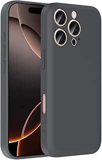 Zore Apple ile uyumlu iPhone 16 Pro Max Kılıf Kamera Korumalı Kartlık Hazneli Zore Vitra Kapak Gri