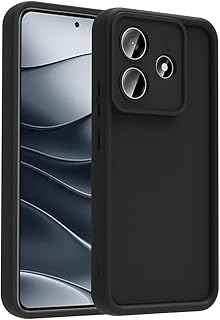 Zore Xiaomi ile uyumlu Redmi Note 14 4G Kılıf Kamera Korumalı Zore Ananas Kapak Siyah