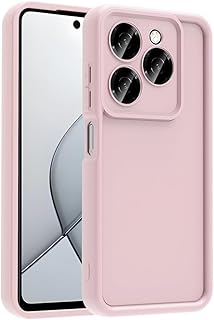 Zore Tecno ile uyumlu Spark 20 Pro 5G Kılıf Kamera Korumalı Zore Ananas Kapak Pembe