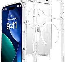 BUFF LABS Kablosuz Şarj Uyumlu Air Hybrid Şeffaf Kılıf, Darbe Emici TPU + PC Şeffaf Kılıf (iPhone 17 Pro Max) — %33 İndirim | Amazon TR Fırsatı