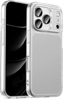 Zore Apple ile uyumlu iPhone 17 Pro Kılıf Zore Süper Silikon Kapak Şeffaf