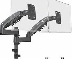 Nb H180 17-27″ Çift Kol 2-9 kg Amortisörlü Monitör Standı — %30 İndirim | Amazon TR Fırsatı