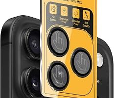 BUFF LABS iPhone 17 Pro Max ile Uyumlu Metal 9H Kamera Lens Koruyucu (Siyah) — %22 İndirim | Amazon TR Fırsatı