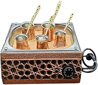Geleneksel Türk Bakır Kumda Kahve Makinası, Ev Tipi Kahve Pişirme Cihazı 33 * 35 * 16cm