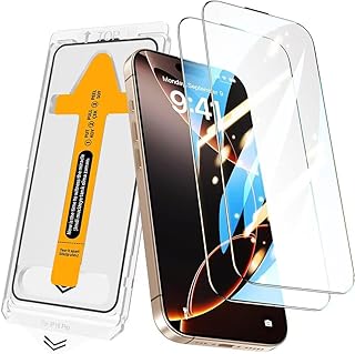 Zore Apple ile uyumlu iPhone 17 3D Oliv HD Temperli Cam Ekran Koruyucu + Kolay Uygulama Aparatı Şeffaf