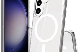 Zore Galaxy ile uyumlu S25 FE Kılıf M-safe Şarj Özellikli Şeffaf Sert PC Zore Embos Kapak Şeffaf — %30 İndirim | Amazon TR Fırsatı
