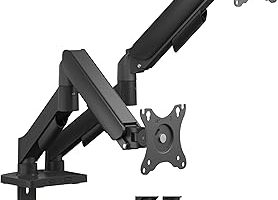 Voltix 17″ – 35″ Ekranlar İçin, Her Kol 9kg Taşıma Kapasiteli, VESA Uyumlu, Çift Kol Amortisörlü Monitör Kolu, 2li Monitör Kolu — %25 İndirim | Amazon TR Fırsatı