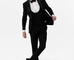 Pierre Cardin Erkek Siyah Smokin 50265124-VR046 — %65 İndirim | Amazon TR Fırsatı