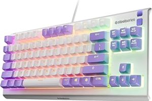 SteelSeries Apex 3 TKL RGB Suya ve Toza Dayanıklı Türkçe Gaming Klavye – Amethyst — %20 İndirim | Amazon TR Fırsatı