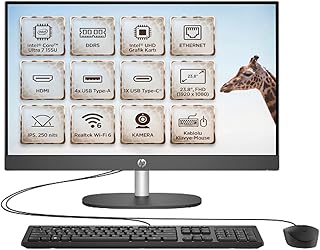 Hp ProOne 240 G10 Intel Core Ultra 7 155U 32GB 1TB SSD 23.8