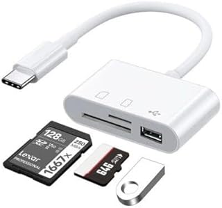 Lunatic 3252 Usb Type C To Sd Microsd Tf Kart Okuyucu Usb 3in1 Çevirici Dönüştürücü Adaptör