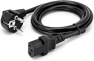 PrimeX PX-P450 5 Metre Lüks Power Kablosu, 3×1.5mm Kalın Full Bakır PSU Güç Kablosu, PC Power Supply Monitör Mining Sistemleri İçin Siyah Enerji Kablosu (5 Metre) — %25 İndirim | Amazon TR Fırsatı
