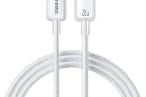 Baseus Crystal Hızlı Şarj C+Lightning 20W 1m Data Kablo – Beyaz — %30 İndirim | Amazon TR Fırsatı