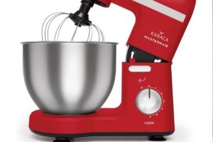 Karaca Mastermaid Chef Stand Mikser Red 1500W 5 Lt