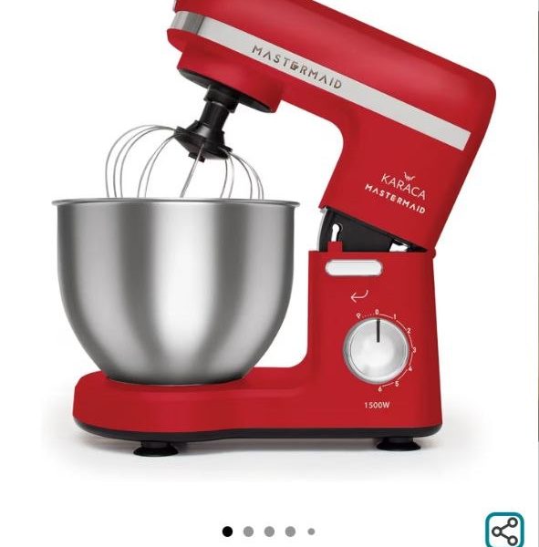 Karaca Mastermaid Chef Stand Mikser Red 1500W 5 Lt