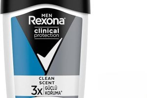 (%14.54) Rexona Men Clinical Protection Erkek Stick Deodorant Clean Scent 3x Güçlü Koruma 45 ml