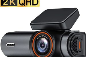 Juo C10 2K QHD WiFi Ekranlı Araç Kamerası 140 Derece Geniş Açı Gece Görüş G-Sensörlü Araç İçi Kamera