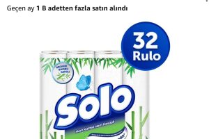 SOLO Bambu Katkılı Tuvalet Kağıdı 32’li