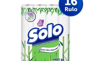 SOLO Bambu Katkılı Kağıt Havlu 16’lı – 16’li