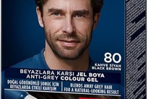 (%15.42) Schwarzkopf Men Perfect Saç Boyası 80 (Kahve Siyah, 80 ml)