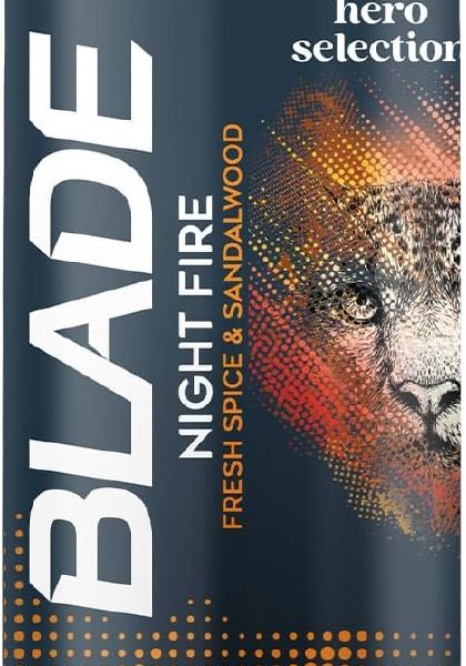 Blade Hero Selection Night Fire Deodorant 150 Mililitre