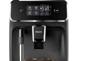 Philips 2200 Serisi Tam Otomatik Espresso Makinesi, Dokunmatik Ekran, Klasik Süt Köpürtücü, 2 İçecek, EP2220/10