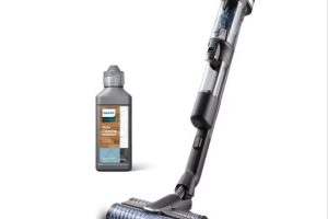 Philips 9000 Serisi Aqua Trio Kablosuz Dikey Süpürge (XW9463/11) ve Philips Aqua Trio Uyumlu Zemin Temizleme Solüsyonu (XV1792/01)
