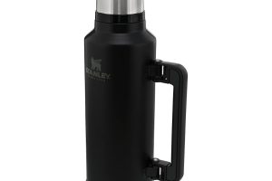 🛍️ Stanley Classic Legendary Vakumlu Çelik Termos, 1.9 Litre, Mat Siyah