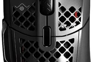 SteelSeries Aerox 5 Gaming Mouse 9 Programlanabilir Tuş IP54 PC/MAC – FPS, MOBA Battle Royale MMOs RPGs Siyah