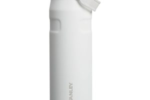 🛍️ Stanley IceFlow™ Aerolight™ Flip Straw 2.0 Pipetli Su Şişesi, 0.7 Litre, Beyaz (Frost)