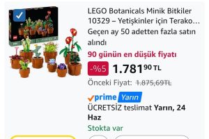 Fırsat: LEGO Botanicals Minik Bitkiler 10329 – Yetişkinler için Terakota Renkli Saksıda Kurak, Tropik ve Etçil Türlerde 9 Bitki İçeren Yapay Çiçek Modeli Yapım Seti, Sevgililer Günü Hediyesi Fikri (758 Parça)