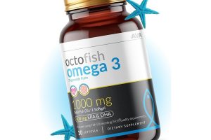 🛍️ Ava Vitamin EPA DHA Kokusuz Octofish İsviçre Omega 3 Balık Yağı 30 Kapsül