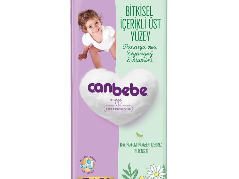 🛍️ Canbebe Bebek Bezi 7 Beden (17+ kg) 52 Adet