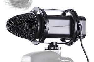 (%83.36) Boya BY-V02 Condenser DSLR Kamera Mikrofonu, standart
