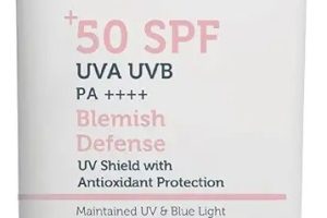 The Purest Solutions Lekeli Ciltler İçin Antioksidan Destekli Güneş Kremi, 50+ SPF UVA/UVB Blemish Defense, Antioxidant Protection