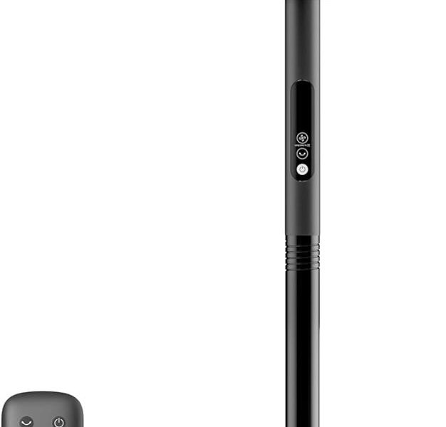 Pelonis Uzaktan Kumandalı Vantilatör, 36dB Sessiz Çalışma, Hız Ayarı, 60-111cm Ayarlanabilir Yükseklik, Dikey ve Yatay Eksende Salınım, 35 Watt