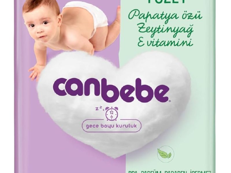 Canbebe Bebek Bezi 5 Beden (11-18 kg) 80 Adet