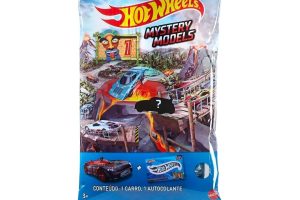 🛍️ Hot Wheels oyuncak araba, içinden nadir veya çok nadir araç çıkabilen opak sürpriz paket içinde 1:64 ölçekli oyuncak araba ve çıkartma, karışık paket (Stiller çeşitlilik gösterebilir), Y8127