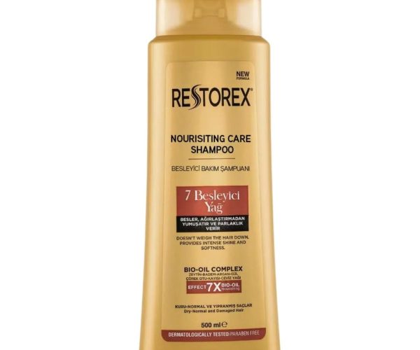 🛍️ Restorex Besleyici Bakım Bakım Şampuanı 500 Ml 7 Besleyici Yağ Göz Alıcı Parlaklık İpeksi Yumuşaklık