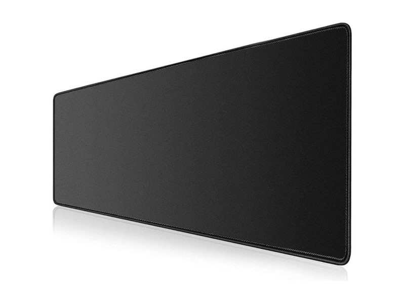 🛍️ Klasse Pro Black Edition   Dikişli Kenar 70×30, 90×40, 100×50 ve 120×60 cm Oyuncu Gaming Mouse Pad (Siyah, 90×40 cm)