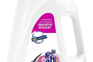 (%41.94) Vanish Kosla Multipower Beyazlar için Leke Çıkarıcı ve Çamaşır Deterjanı Güçlendirici Sıvı (1 x 2700 ml)
