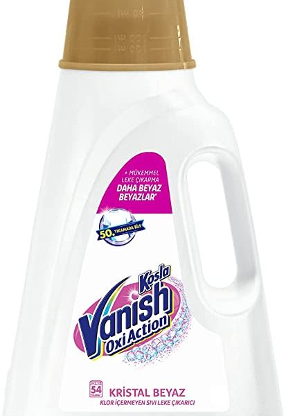 (%41.94) Vanish Kosla Multipower Beyazlar için Leke Çıkarıcı ve Çamaşır Deterjanı Güçlendirici Sıvı (1 x 2700 ml)